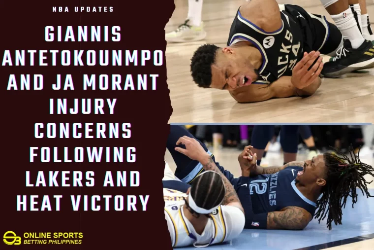 Giannis Antetokounmpo and Ja Morant injury concerns following Lakers and Heat Victory
