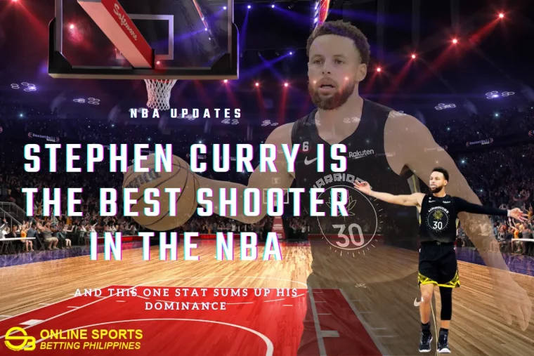 Stephen Curry is the best shooter shooter in the NBA and this one stat sums up his dominance
