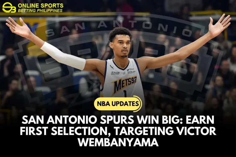 San Antonio Spurs Win Big: Earn First Selection, Targeting Victor Wembanyama