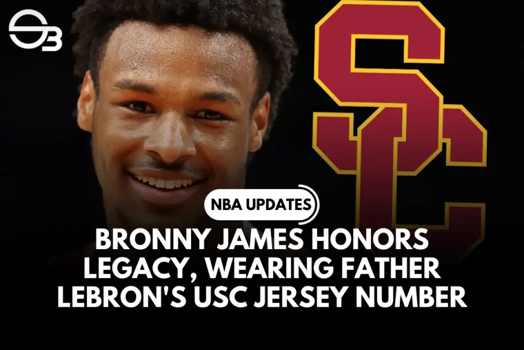 Bronny James Honors Legacy, Wearing Father LeBron