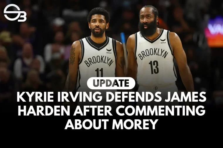 NBA: Kyrie Irving Defends James Harden After Commenting about Morey